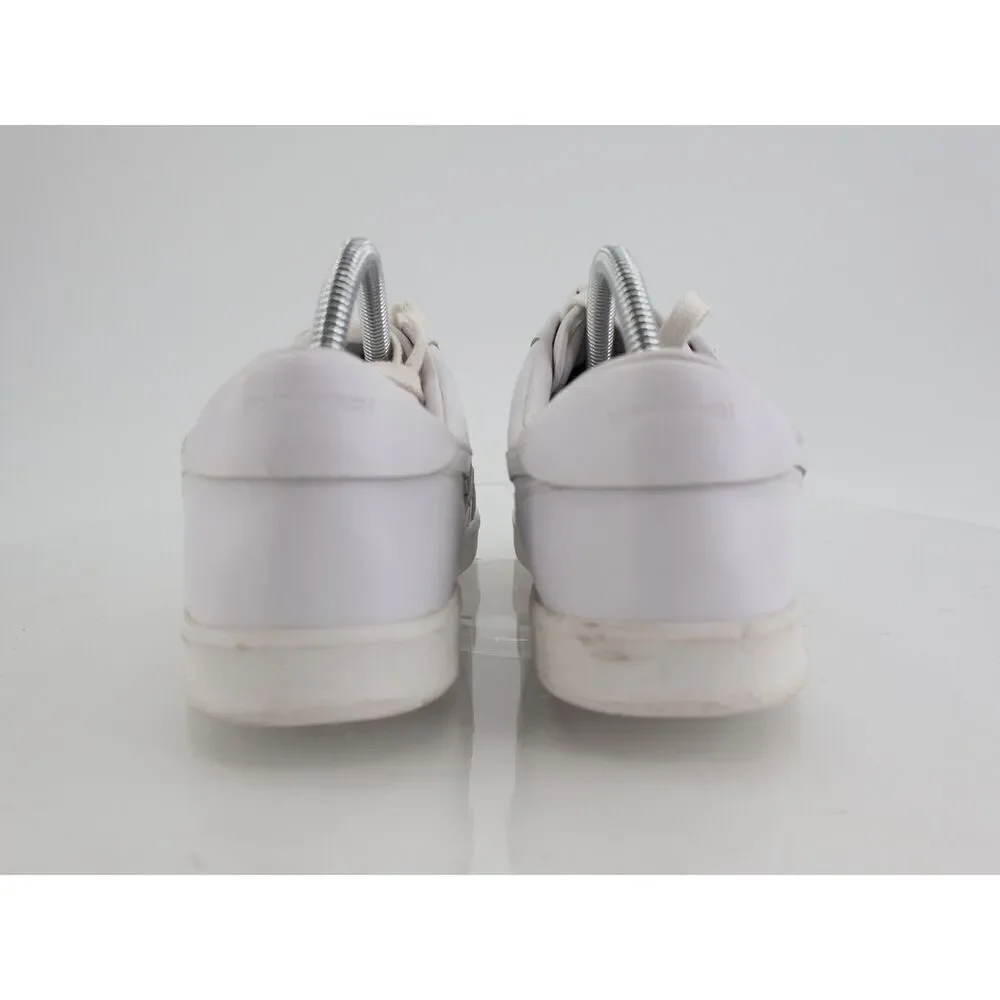 Tory Burch Hank Court Sneakers Womens 11M White Leather Lace Up Shoes